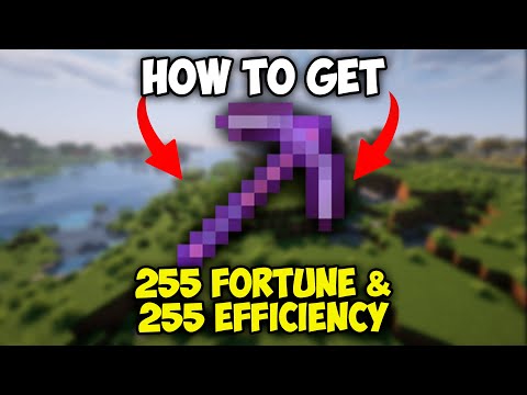 Come ottenere un piccone da 255 punti Fortuna e 255 punti Efficienza in Minecraft 1.21.5