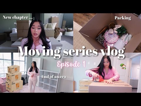 I’M MOVING… back home (new beginnings, life updates, packing boxes & opening up) EP. 1 🏡📦