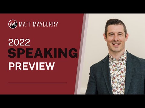 Sample video for Matt Mayberry