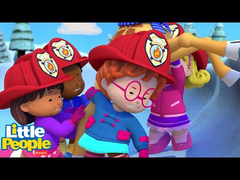 Helping Others In The Snow!⭐️ @littlepeople ⭐New Season! ⭐ - Kids TV Series, Kingdom Kids Zone - Little People - Fisher Price