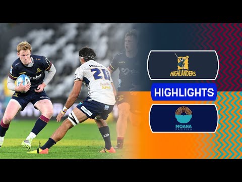 Super Rugby Pacific 2024 | Highlanders v Moana Pasifika | Round 1 Highlights