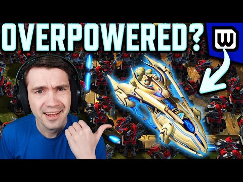 ByuN battles vs Mass Carriers! StarCraft 2