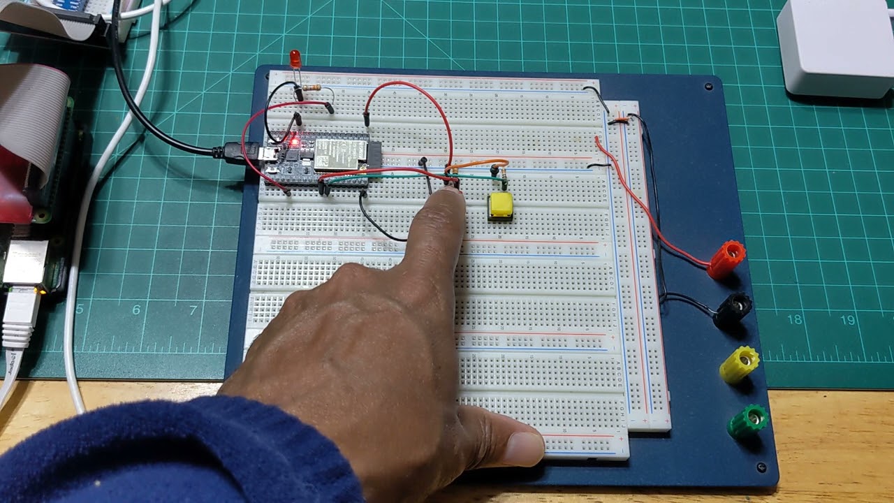 OpenPLC based programmed ESP32 Hello World