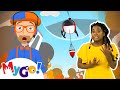 Firefighting Helicopter Song Blippi MyGo Sign Language For Kids Educational Videos For Kids