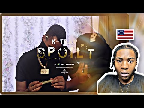 American REACTS To UK Drill K-Trap - Spoilt (Official Video)