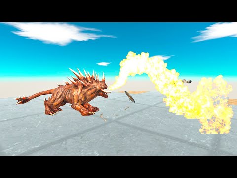 HELLHOUND 1 vs 1 EVERY UNIT ON SKY ARENA | Animal Revolt Battle Simulator