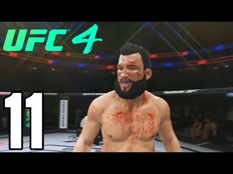 UFC 4 Featherweight Career Mode Walkthrough Part 11 - BACK ON TOP!