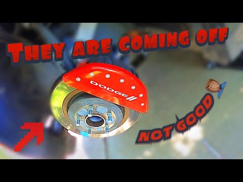 MGP BRAKE CALIPER COVER REVIEW!!/ PAINTING MY BRAKE CALIPERS RED
