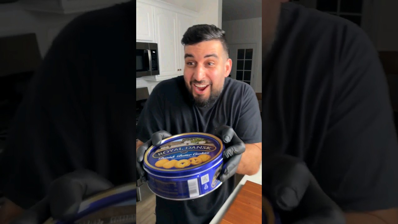 @patrickzeinali This cookie tin is cursed!! #shorts #cookies #skit #comedy