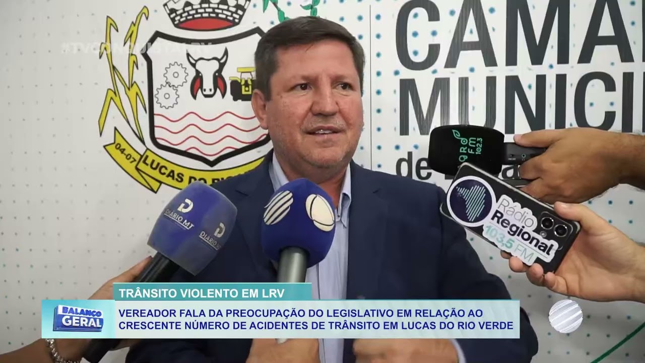 Câmara e Prefeitura reforçam ações para melhorar a segurança no trânsito em Lucas do Rio Verde