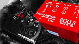 Video thumbnail for GOgroove Phono Preamp vs Rolls VP29 by Audiorpheus