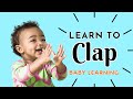 Clap Along Marathon Encouraging Your Baby To Clap Baby Learning Videos Baby Songs Miss Katie