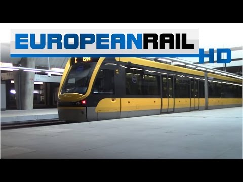 Metro do Porto MP108 arrives at Campanhã