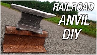 DIY Railroad Track Anvil