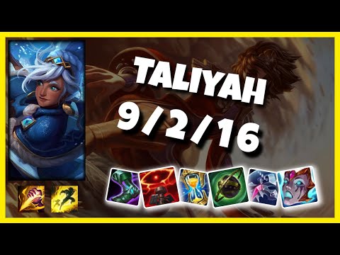 Taliyah 11.3 S11 Jungle Challenger Replay (9/2/16) - KOREAN