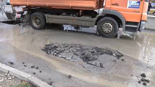 ВиК авария доведе до безводие и транспортен хаос в Хасково