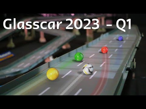 GLASSCAR Season 2 - Q1 Qualifiers - Sun Storms Circuit - Marble race