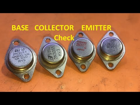 2n3055 transistor checking