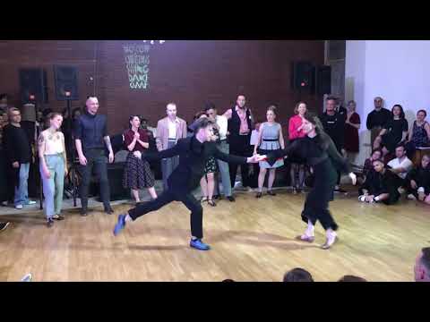 Lindy Hop teachers’ intro at MXSDC 2020 // 3 January 2020, Moscow