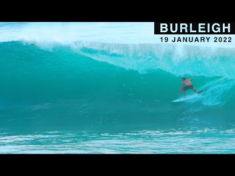 Burleigh Point Break - Wednesday 19 January 2022