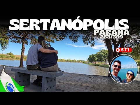 571 🌎 SERTANÓPOLIS PR Cidade do Castelo Medieval! Como é a cidade de Sertanópolis no Paraná? 268/399