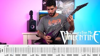 Bullet For My Valentine - &quot;Road To Nowhere&quot; - Guitar Cover with On Screen Tabs (#31)