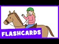 Learn Verbs #3 | Talking Flashcards