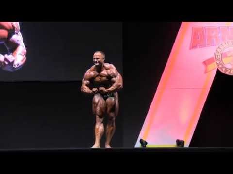 Alexander Fedorov posing @ Arnold Classic Europe Pro 2015