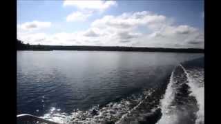 preview picture of video 'Boat Ride on Norfork Lake at Mockingbird Bay Resort'
