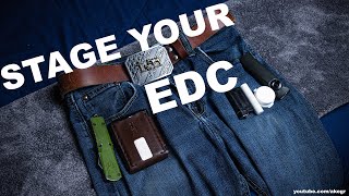 How to STAGE YOUR EDC for MAXIMUM Preparedness!