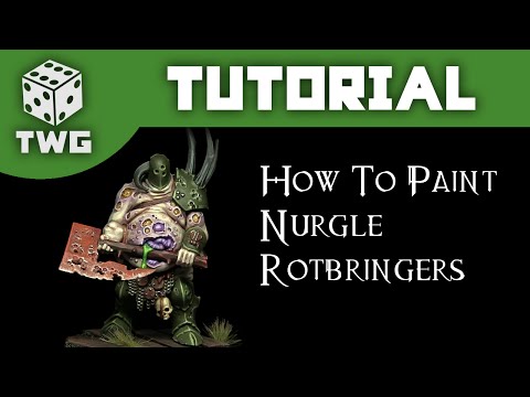 How To Paint Nurgle Rotbringers - Warhammer Age of Sigmar Tutorial (The War Gamer)
