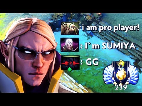 MOST EPIC SUMIYA GENIUS INVOKER GOD! Crazy Combo RAMPAGE Gameplay Dota 2