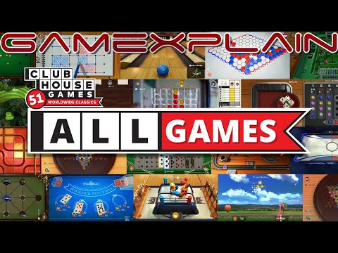 All 51 Games in Clubhouse Games: 51 Worldwide Classics!