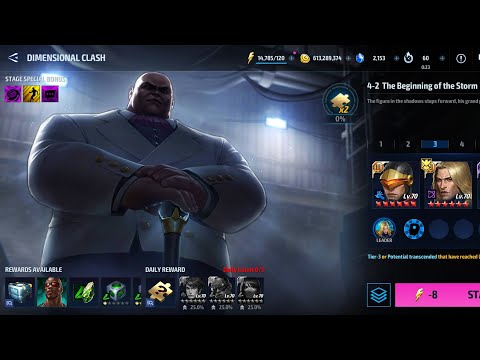 Dimensional Clash (Ultimate) Stage 4 Story - Marvel Future Fight