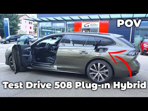 New Peugeot 508 SW Plug-in Hybrid GT 2020 Test Drive POV Review