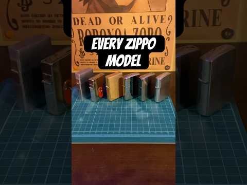 Every Zippo There Is #shorts #zippo #lighter
