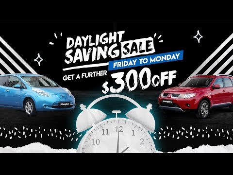 Daylight Saving Sale + A Further $300 Off | 2 Cheap Cars