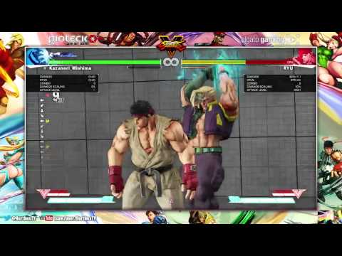 Max Nash Crush counter combo 602 dmg 675 Stun