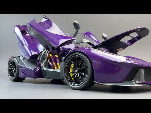 🏁 BBR 1:18 Ferrari LaFerrari Dubai Purple – Collector Diecast Deep Dive