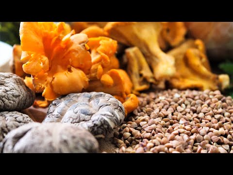 Buckwheat Risotto (Grechotto) with Chanterelle Mushrooms