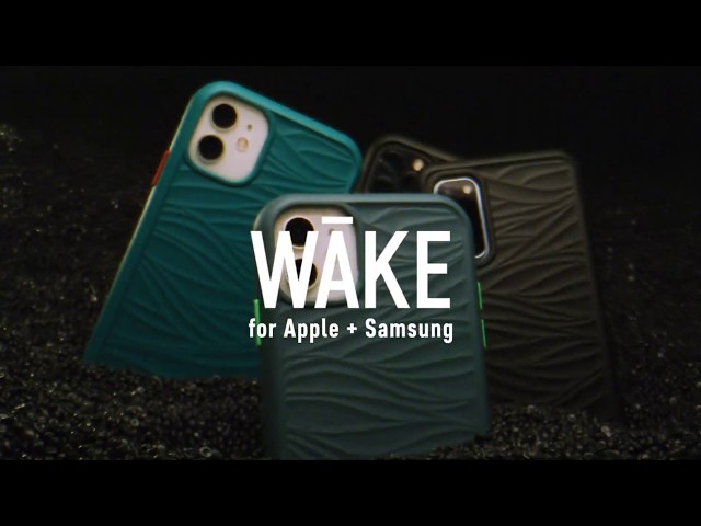Video teaser for Meet WĀKE, our first recycled phone case