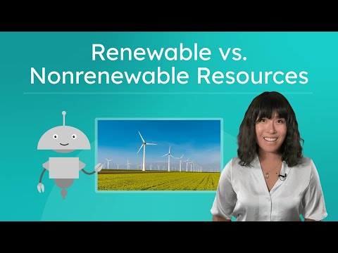 Renewable vs. Nonrenewable Resources - Types of Natural Resources