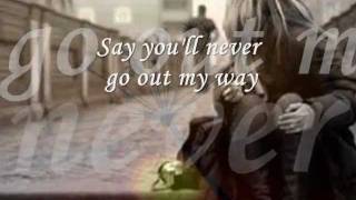 Say you'll never go - Neocolors lyrics