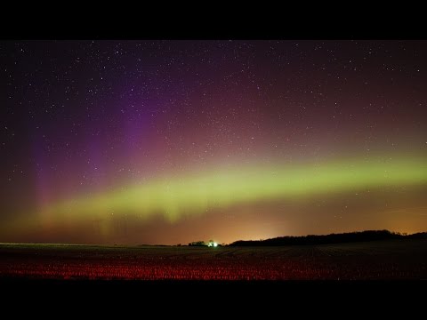 Auroras Timelapse/Northern Lights - March 17, 2015