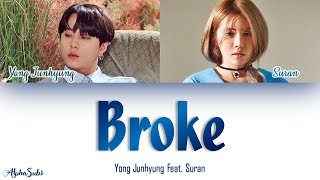 Yong Junhyung [용준형] - Broke [빈털터리] Feat SURAN [수란] Color Coded Lyrics/가사 [Han|Rom|Eng]