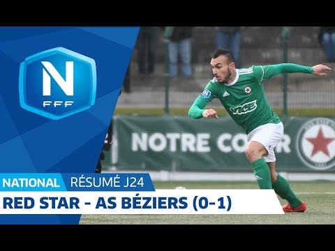 J24 : Red Star FC - AS Béziers (0-1), le résumé I FFF 2018