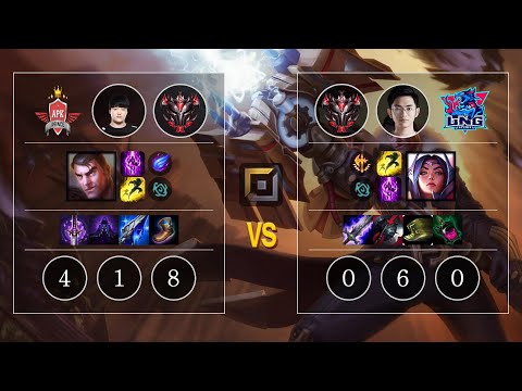 APK Alphamong Jayce vs LNG Flandre Irelia Top - KR Patch 10.12