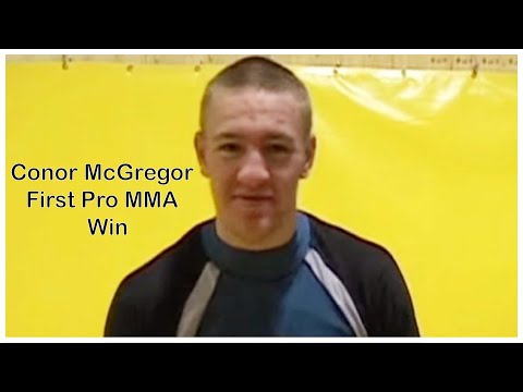 The Notorious Conor McGregor First Pro MMA Fight ( McGregor vs Gary Morris )