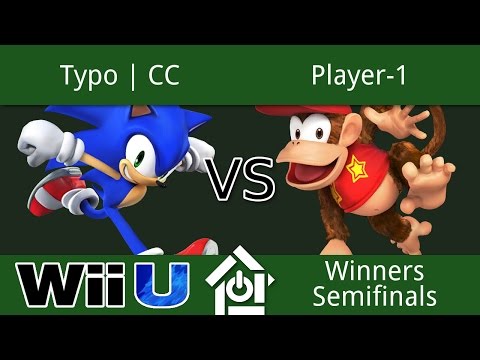 Kennesaw Smash 7/17 - Typo | CC (Sonic) vs Player-1 (Diddy Kong) - Smash 4 Winners Semifinals
