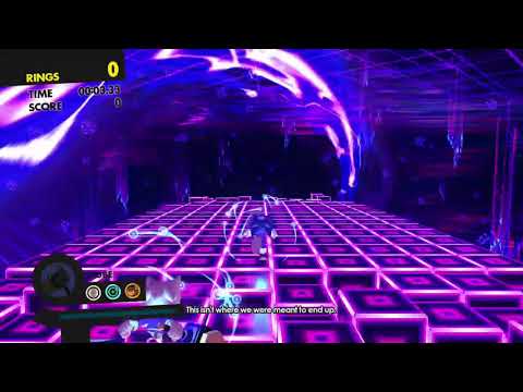 Sonic Forces gameplay (Null Space)
